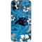 NFL Carolina Panthers Tropical Print iPhone 12 Pro Skin